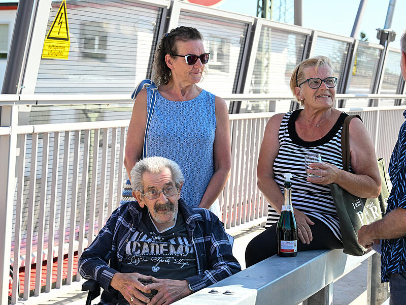 Piastenbrücke Forchheim EröffnungEröffnung Piastenbrücke