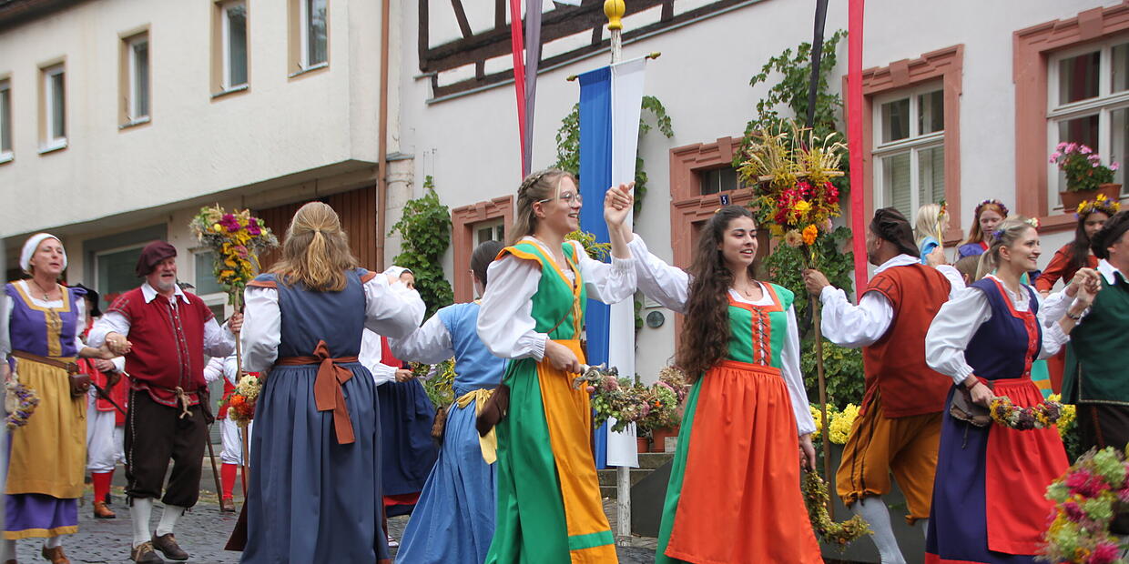 This is how the patron saint of Münnerstadt blossoms