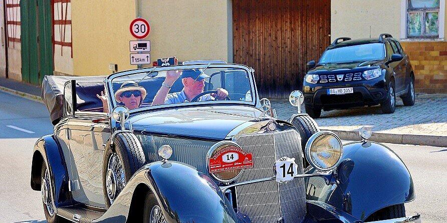 Die große Oldtimer-Rundfahrt startet am Samstag in Wonsees