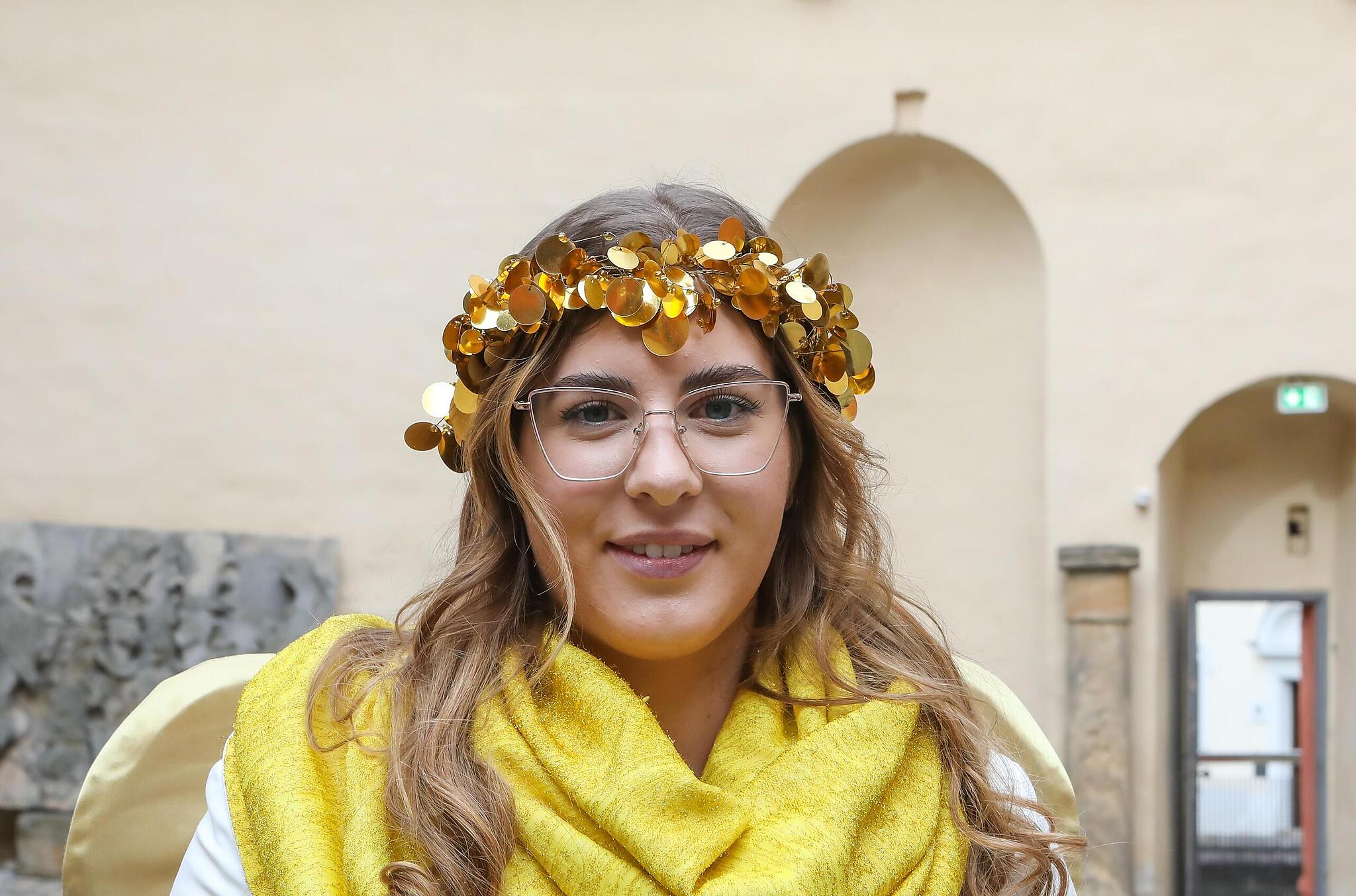 Weihnachtsengel Forchheim: Leonie Müller, Jana Dötzer, Hannah Stöhr