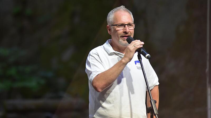Peter Weith, Vorsitzender der „Freunde der Plassenburg“, war erfreut über den Erfolg der Veranstaltung.