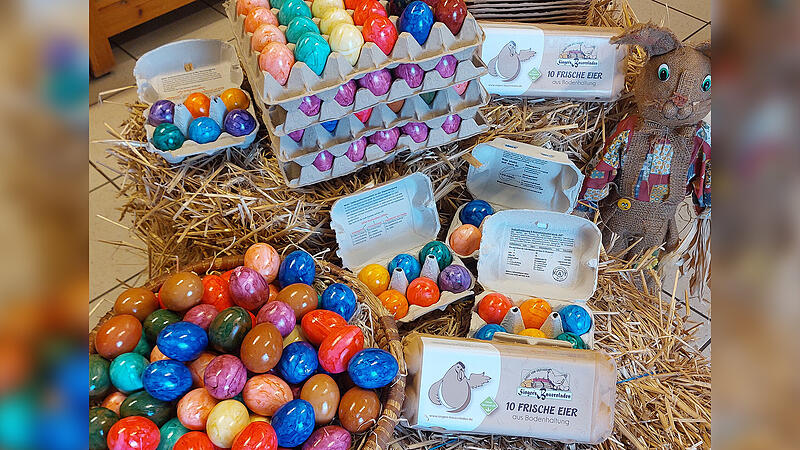 Ostereier bei Singer's BauernladenForchheim & Fr&auml;nkische Schweiz