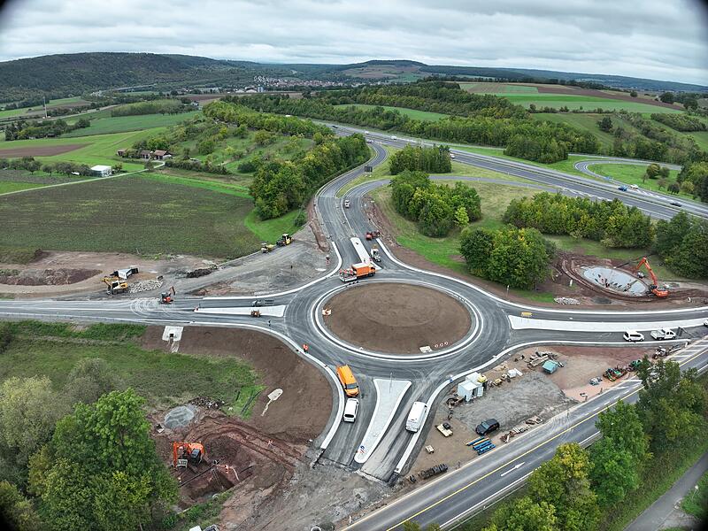 Kreisverkehr Langendorf