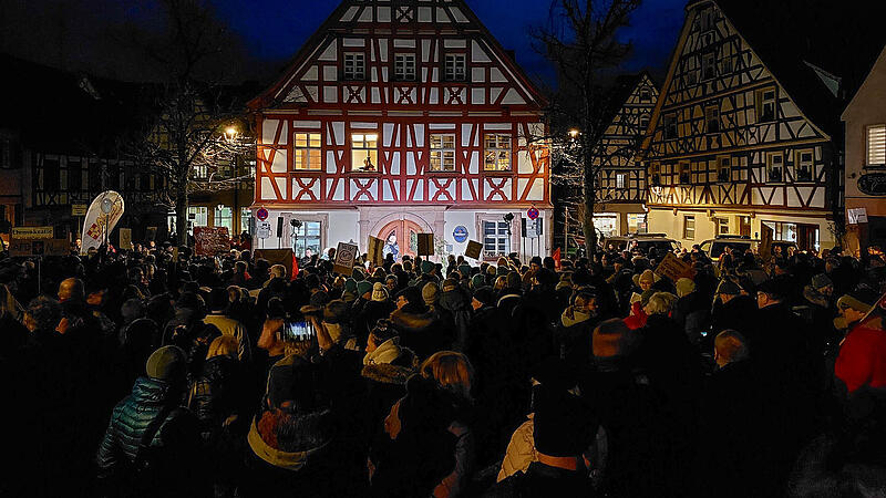 Demonstration gegen Rechts Herzogenaurach am 29. Januar 2024Demonstration gegen Rechts Herzogenaurach