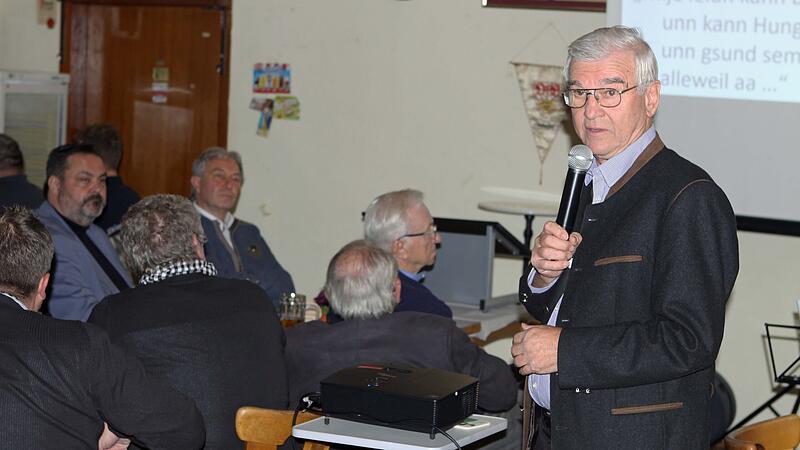 Sehr interessante Informationen über die Zollscheer bei Neuses und über die „Neusiche Flüeße“ hat Kreisheimatpfleger Hans Blinzler in seinen Vortrag übermittelt.