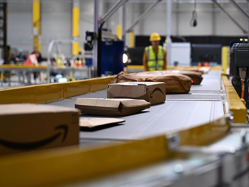 Amazon-Paketsortierung