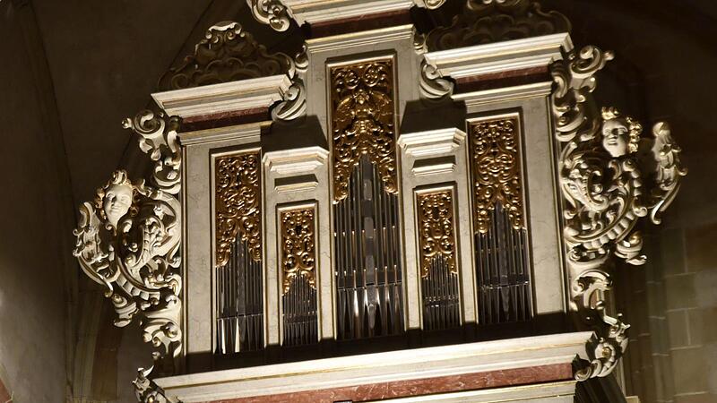 Die M&uuml;hleisenorgel in der Marienkirche zu K&ouml;nigsberg