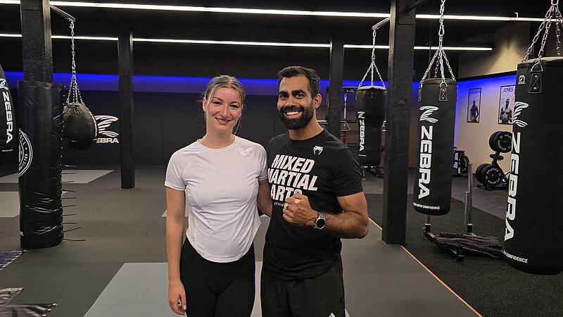 Raul und Anastasia Vogel in ihrem neuen Gym