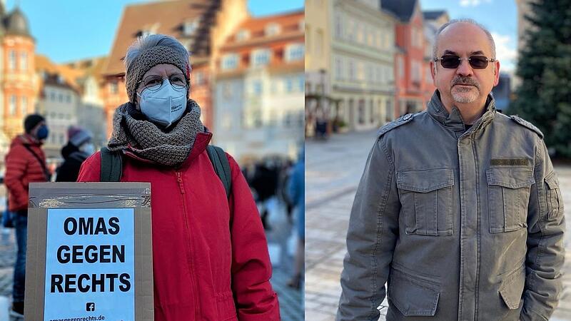 Das Virus scheint die Gesellschaft zu spalten. Doch wie weit liegen die Lager tatsächlich auseinander? Wir haben zwei Vertretern aus verschiedenen Lagern exakt die gleichen Fragen gestellt. Das Virus scheint die Gesellschaft zu spalten. Doch wie weit liegen die Lager tatsächlich auseinander? Wir haben zwei Vertretern aus verschiedenen Lagern exakt die gleichen Fragen gestellt.
