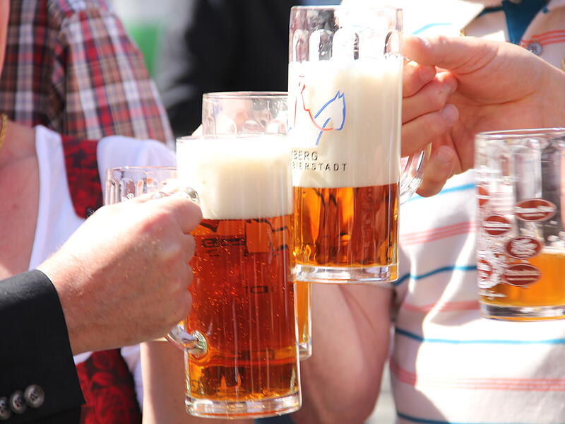 Bamberger Bier lässt sich ohne große Worte bestellen.