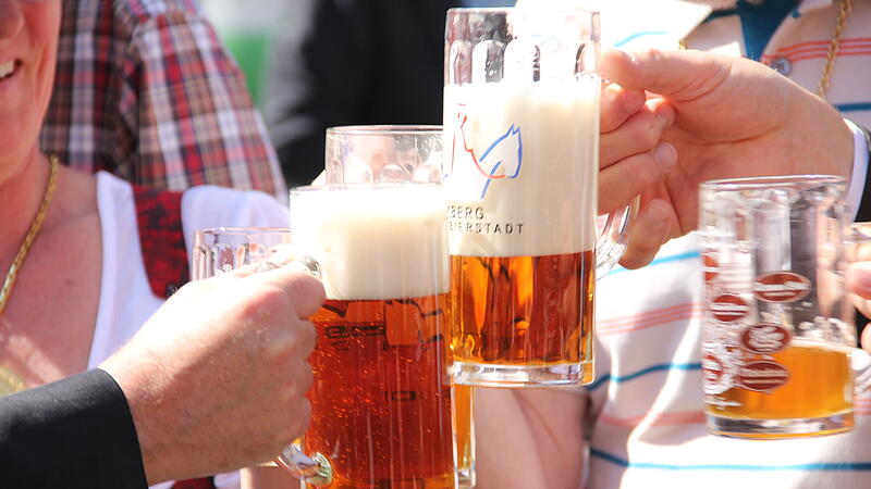 Bamberger Bier l&auml;sst sich ohne gro&szlig;e Worte bestellen.