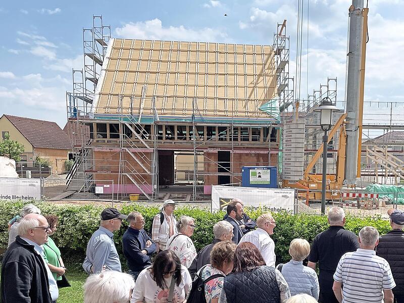 Ein Blick auf das neue Gemeindezentrum Plus in Illesheim.