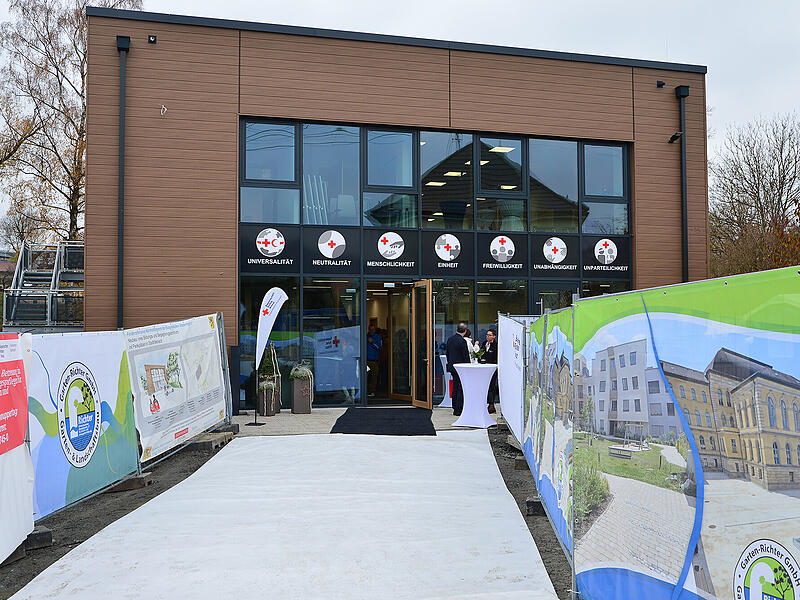 Das neue Bildungs- und Begegnungszentrum des BRK in Stadtsteinach.