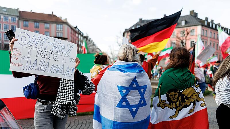 Angriff auf den Iran - Demonstration in München Angriff auf den Iran - Demonstration in München