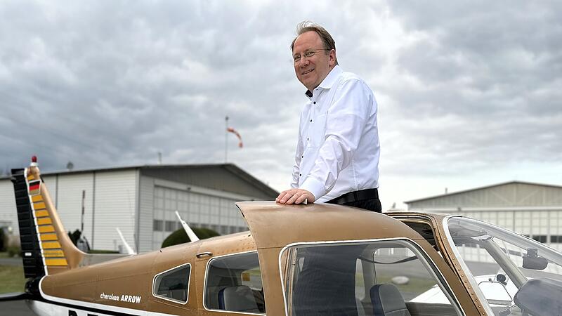 Pilot und Zweiter Vorsitzender des Aero-Club Bamberg: Michael Schumacher.