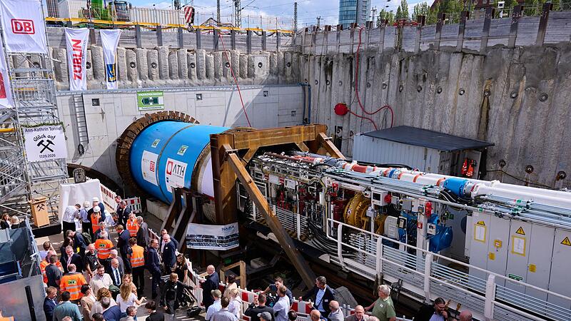 Start des Tunnelvortriebs der 2. Stammstrecke Start des Tunnelvortriebs der 2. Stammstrecke