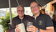 Freuen sich aufs diesj&auml;hrige Vogelschie&szlig;en der Coburger Sch&uuml;tzengesellschaft: Obersch&uuml;tzenmeister Stefan Stahl (links) und Platzmeister Stefan Schober.