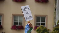 Demo gegen geplantes Gewerbegebiet in Westheim