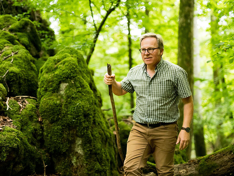 Heinrich Freiherr von Pölnitz Egloffstein wurde für seine Waldbewirtschaftung ausgezeichnet