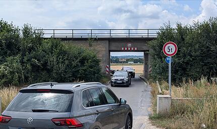 Hallst&auml;tter Weg Hallstadt Engstelle