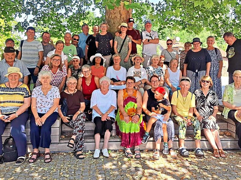 Der Klosterverein St. Anton unternahm einen Ausflug nach Münsterschwarzach und Volkach.Alexandra Kreller Der Klosterverein St. Anton unternahm einen Ausflug nach Münsterschwarzach und Volkach.Alexandra Kreller