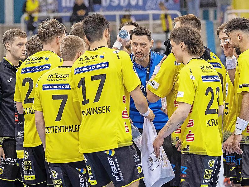 HSC-Trainer Anel Mahmutefendic warnt vor dem kommenden Gegner, dem HC Oppenweiler/Backnang.