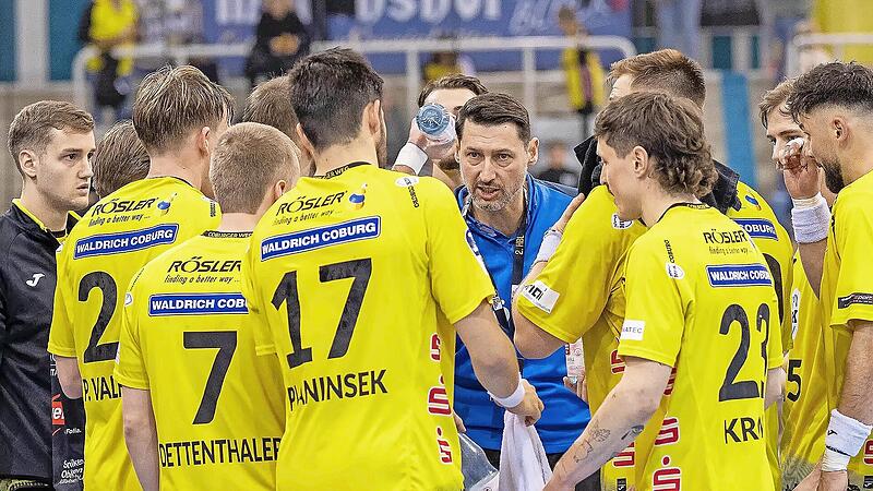 HSC-Trainer Anel Mahmutefendic warnt vor dem kommenden Gegner, dem HC Oppenweiler/Backnang.