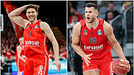 Kevin Wohlrath (links) und Filip Stanic verlassen die Bamberg Baskets.