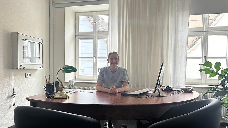 Die &Auml;rztin Frauke Kosteletzky in M&uuml;hlhausen hat erfolglos nach neuen R&auml;umlichkeiten gesucht.