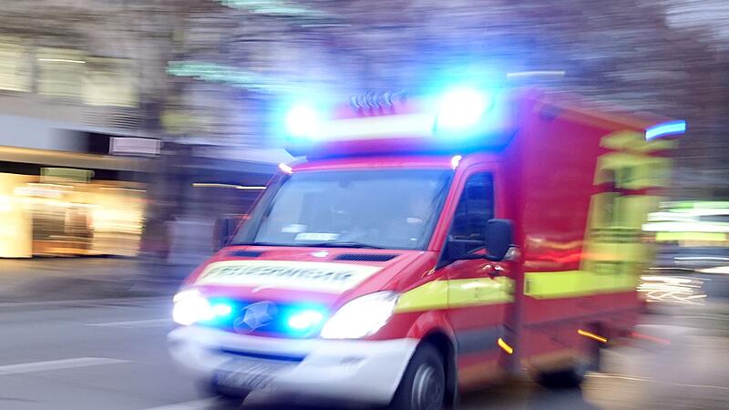 Rettungswagen im Einsatz