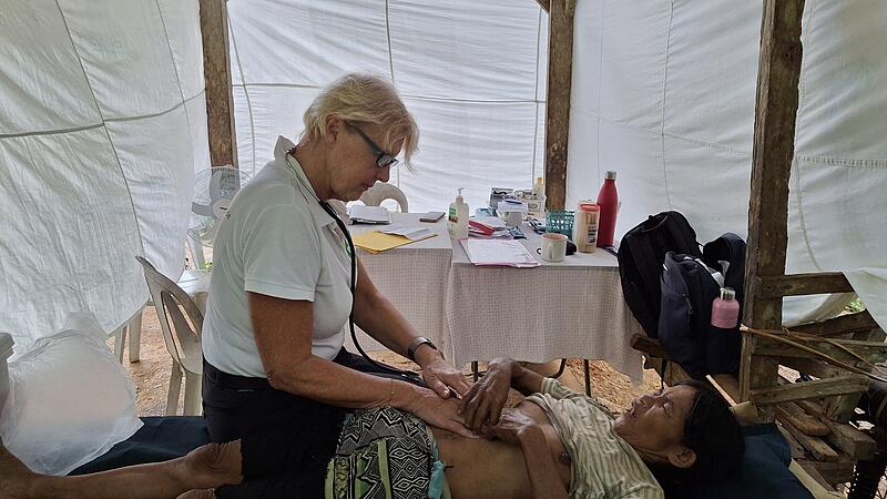 Sieben Wochen lang war Dr. Elisabeth Barth-Söder im Auftrag von German Doctors auf Mindoro auf den Philippinen.
