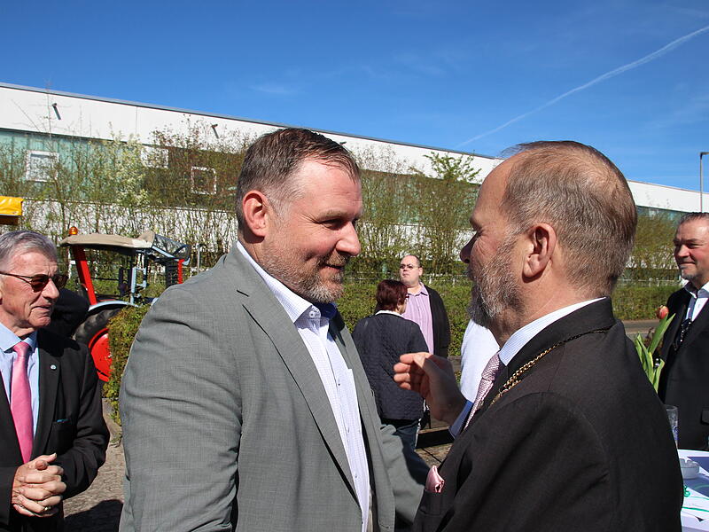 Verabschiedung von B&uuml;rgermeister Bernd Reisenweber in Ebersdorf bei Coburg