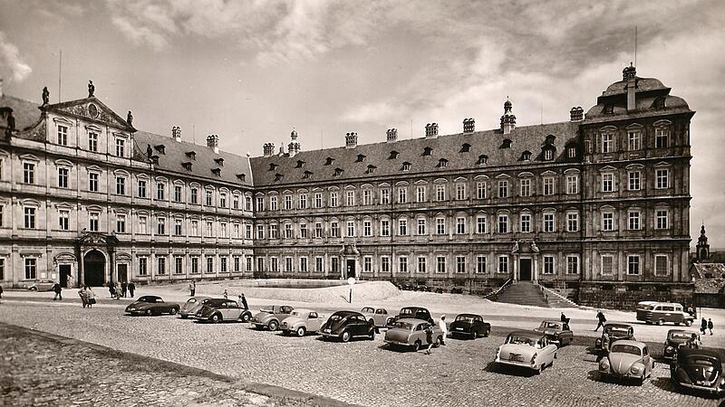 Die Neue Residenz in den 50er Jahren.