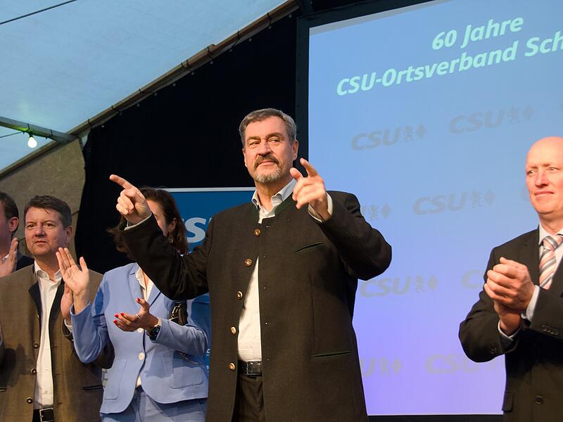Feier 60 Jahre CSU Schondra mit Ministerpräsident Markus Söder60 Jahre CSU Schondra mit Markus Söder Feier 60 Jahre CSU Schondra mit Ministerpräsident Markus Söder