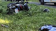 Schrecklich: Passanten berichten, dass Autofahrer an dem Verunglückten einfach vorbeifuhren, ohne Erste Hilfe zu leisten. Keiner hielt an.