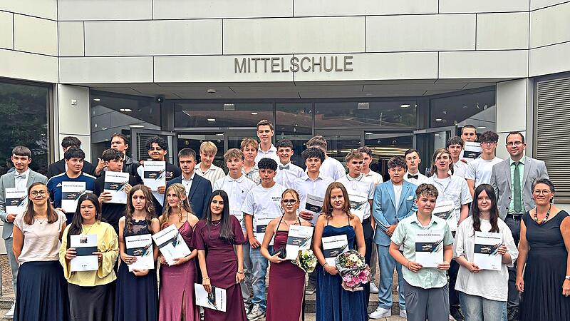 Abschlusssch&uuml;ler der 9. KlasseJuliane Leimbach