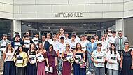 Abschlusssch&uuml;ler der 9. KlasseJuliane Leimbach