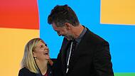 Pau Gasol und Kirsty Coventry