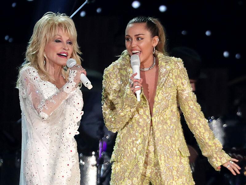 Dolly Parton und Miley Cyrus