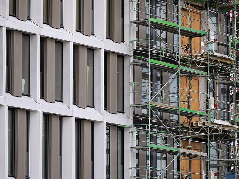 Baustelle Strafjustizzentrum M&uuml;nchen