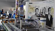 Für den Tag der Ausbildung hatten die GKN-Azubis eine Modellauto-Rennstrecke mit eigenhändig programmierter Zeitnahme als Eyecatcher aufgebaut.