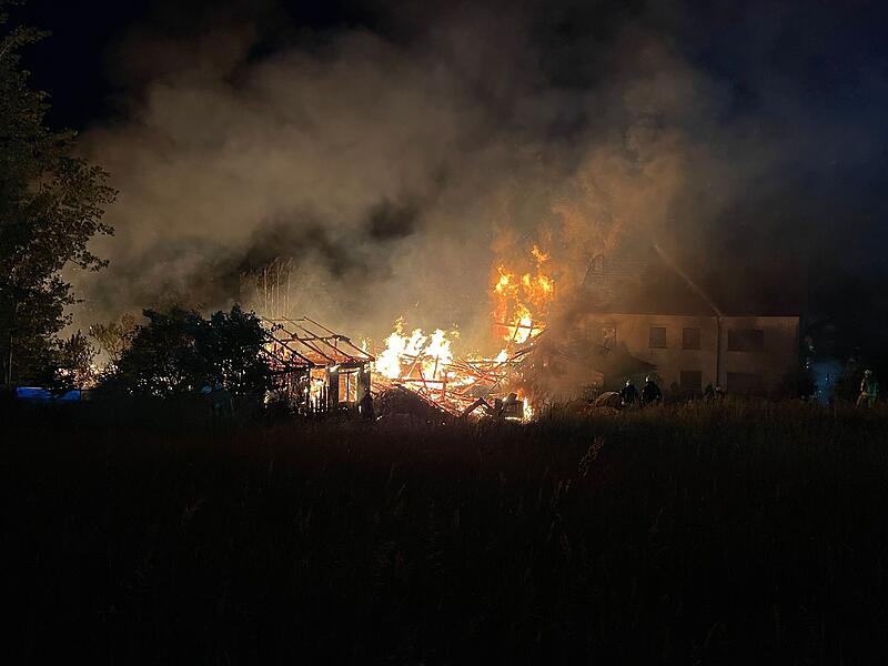 Großbrand in Altenreuth2023 Brand in Altenreuth Teil 1