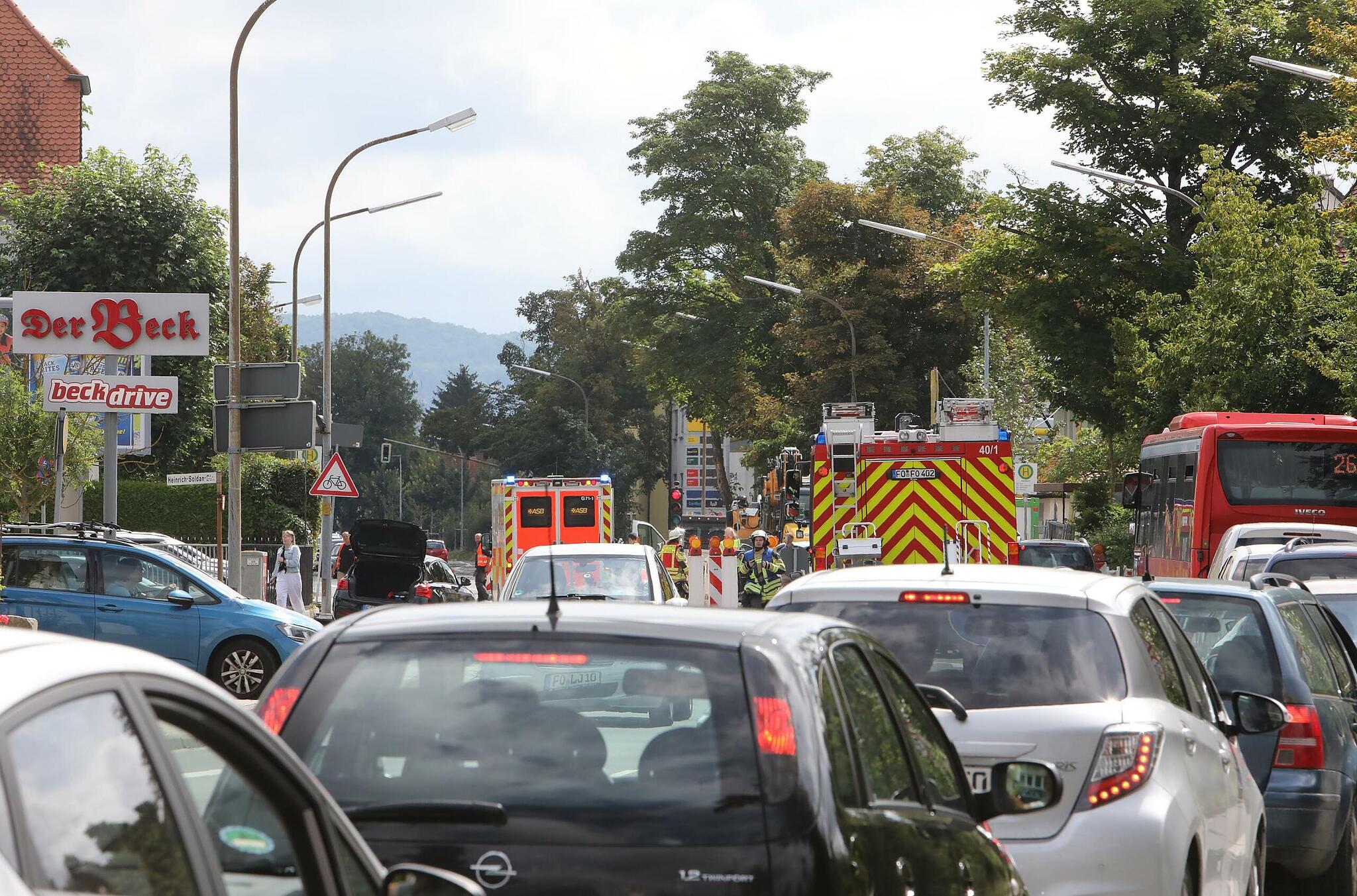 b470 schwerer unfall in forchheim
