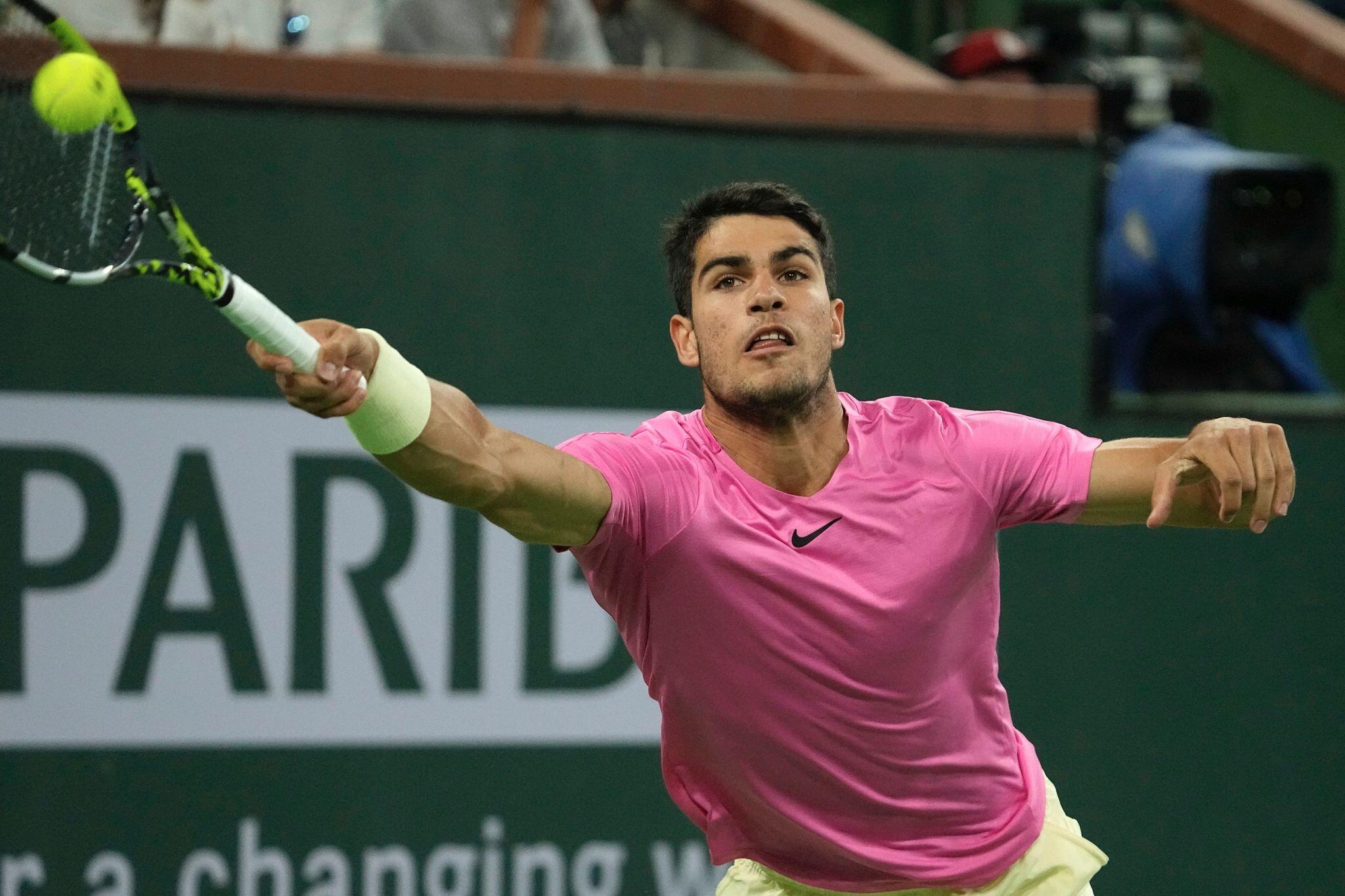 Alcaraz feiert in Indian Wells 100. Sieg