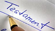 Handschriftliches Testament