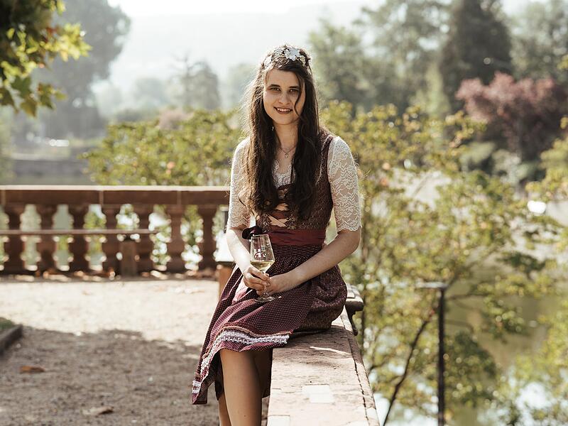 Weinprinzessin Ramona Schumm