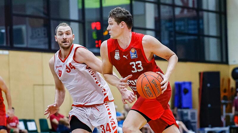 Patrick Heckmann (rechts)  f&auml;llt derzeit wegen einer Krankheit aus und kann in den ersten Testspielen am Dienstag gegen Frankfurt und am Samstag in W&uuml;rzburg nicht teilnehmen.