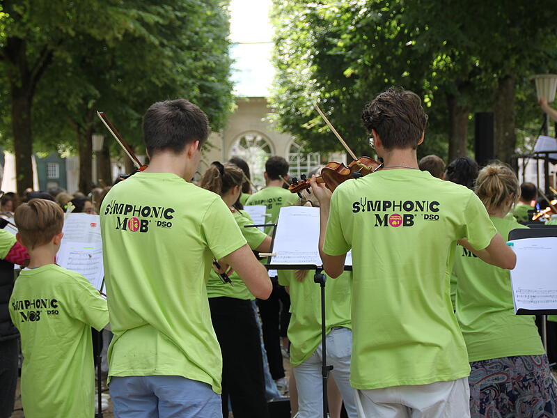 Von Jung bis Alt: Beim Symphonic Mob gibt es keine Altersgrenze.