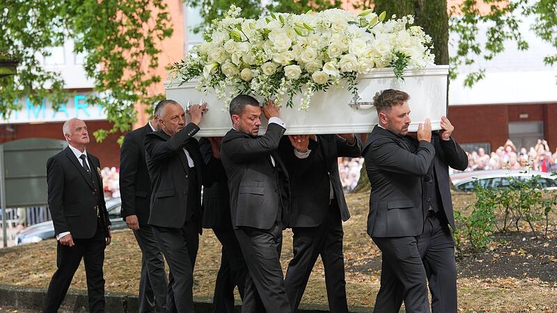 Beisetzung der britischen S&auml;ngerin Bonnie Tyler