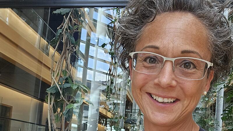 Stefanie Schneider sitzt im Europaparlament in Stra&szlig;burg.
